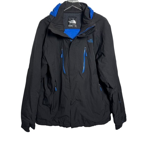 THE NORTH FACE Jeppeson Mens ski Snow Jacket Parka size XL Black - Picture 2 of 10